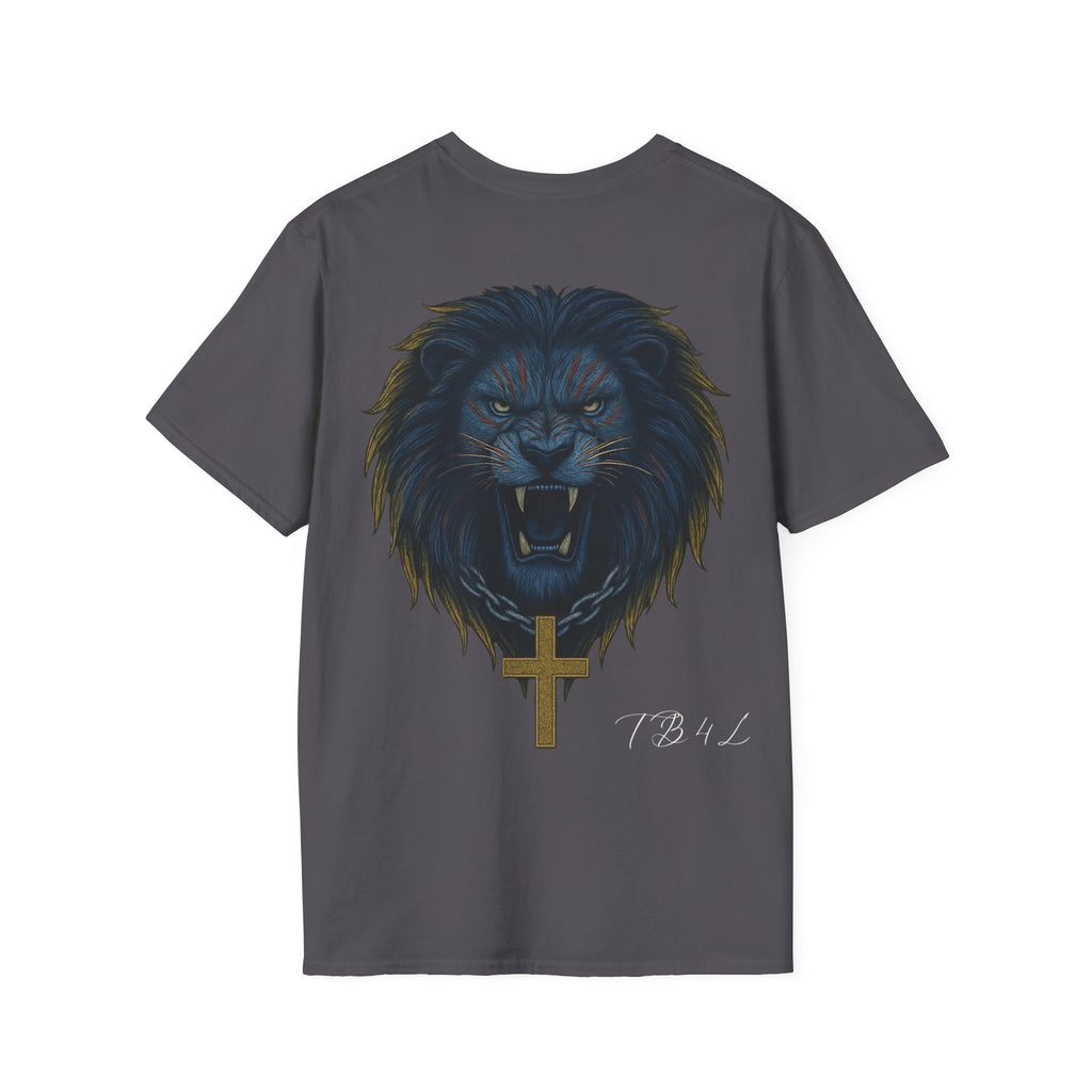 Roaring Lion Cross T-Shirt — Bold Graphic Tee (T B 4 L)