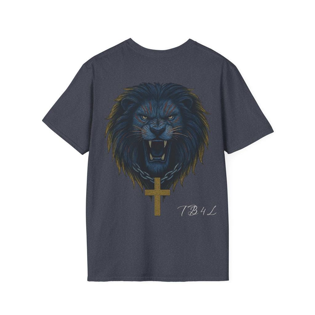Roaring Lion Cross T-Shirt — Bold Graphic Tee (T B 4 L)