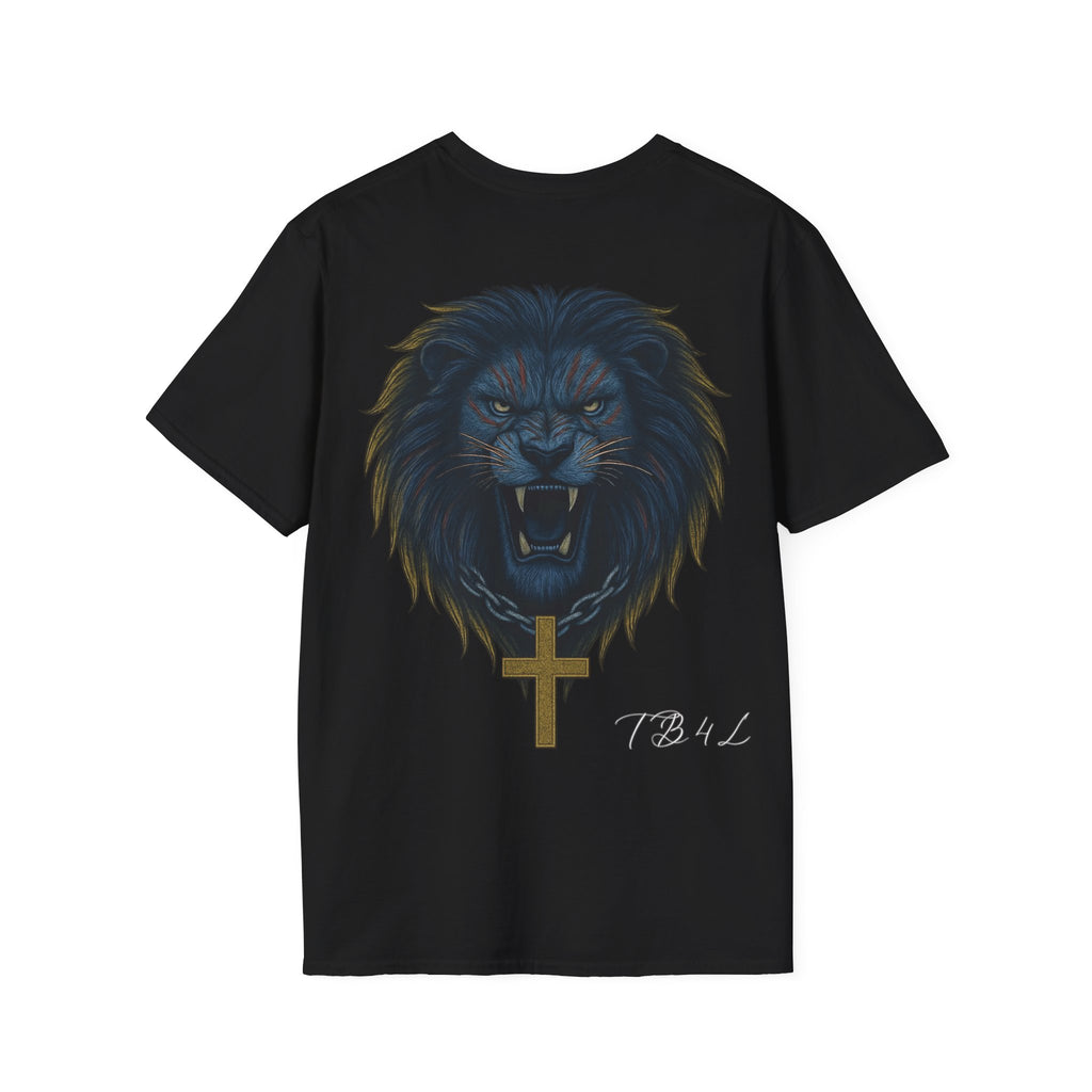 Roaring Lion Cross T-Shirt — Bold Graphic Tee (T B 4 L)